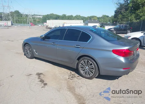 2018 BMW 530I из США, поврежденный, VIN WBAJA5C56JWA37624